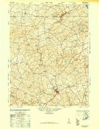 Belair Maryland Historical topographic map, 1:62500 scale, 15 X 15 Minute, Year 1948