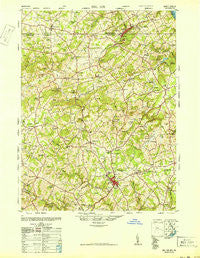 Belair Maryland Historical topographic map, 1:62500 scale, 15 X 15 Minute, Year 1948