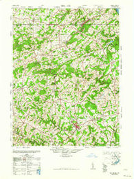 Belair Maryland Historical topographic map, 1:62500 scale, 15 X 15 Minute, Year 1963
