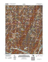 Bellegrove Maryland Historical topographic map, 1:24000 scale, 7.5 X 7.5 Minute, Year 2011