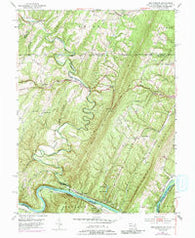 Bellegrove Maryland Historical topographic map, 1:24000 scale, 7.5 X 7.5 Minute, Year 1951
