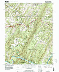 Bellegrove Maryland Historical topographic map, 1:24000 scale, 7.5 X 7.5 Minute, Year 1996