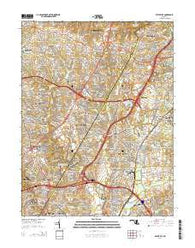Beltsville Maryland Historical topographic map, 1:24000 scale, 7.5 X 7.5 Minute, Year 2014