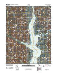 Benedict Maryland Historical topographic map, 1:24000 scale, 7.5 X 7.5 Minute, Year 2011