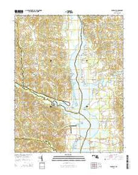 Benedict Maryland Historical topographic map, 1:24000 scale, 7.5 X 7.5 Minute, Year 2014