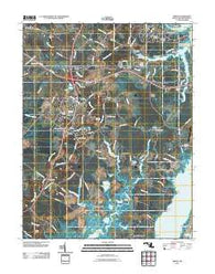 Berlin Maryland Historical topographic map, 1:24000 scale, 7.5 X 7.5 Minute, Year 2011