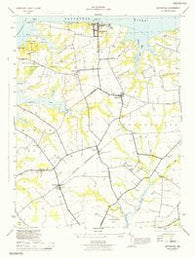 Betterton Maryland Historical topographic map, 1:31680 scale, 7.5 X 7.5 Minute, Year 1944