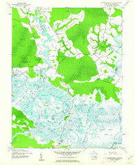 Blackwater River Maryland Historical topographic map, 1:24000 scale, 7.5 X 7.5 Minute, Year 1942