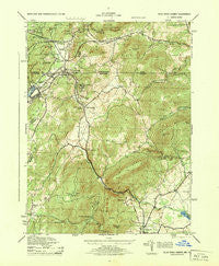 Blue Ridge Summit Pennsylvania Historical topographic map, 1:31680 scale, 7.5 X 7.5 Minute, Year 1944