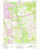 Bowie Maryland Historical topographic map, 1:24000 scale, 7.5 X 7.5 Minute, Year 1957
