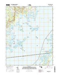 Boxiron Maryland Current topographic map, 1:24000 scale, 7.5 X 7.5 Minute, Year 2016