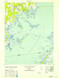 Boxiron Maryland Historical topographic map, 1:24000 scale, 7.5 X 7.5 Minute, Year 1953