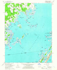 Boxiron Maryland Historical topographic map, 1:24000 scale, 7.5 X 7.5 Minute, Year 1964
