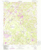 Brandywine Maryland Historical topographic map, 1:24000 scale, 7.5 X 7.5 Minute, Year 1956