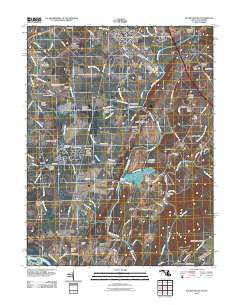 Buckeystown Maryland Historical topographic map, 1:24000 scale, 7.5 X 7.5 Minute, Year 2011