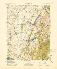 Buckeystown Maryland Historical topographic map, 1:31680 scale, 7.5 X 7.5 Minute, Year 1944