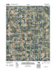 Burrsville Maryland Historical topographic map, 1:24000 scale, 7.5 X 7.5 Minute, Year 2011