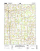 Burrsville Maryland Historical topographic map, 1:24000 scale, 7.5 X 7.5 Minute, Year 2014