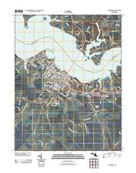 Cambridge Maryland Historical topographic map, 1:24000 scale, 7.5 X 7.5 Minute, Year 2011