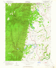 Catoctin Furnace Maryland Historical topographic map, 1:24000 scale, 7.5 X 7.5 Minute, Year 1953