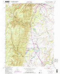 Catoctin Furnace Maryland Historical topographic map, 1:24000 scale, 7.5 X 7.5 Minute, Year 1953