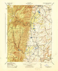 Catoctin Furnace Maryland Historical topographic map, 1:31680 scale, 7.5 X 7.5 Minute, Year 1944