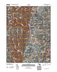 Catoctin Furnace Maryland Historical topographic map, 1:24000 scale, 7.5 X 7.5 Minute, Year 2011