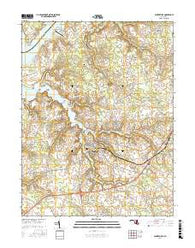 Centreville Maryland Current topographic map, 1:24000 scale, 7.5 X 7.5 Minute, Year 2017