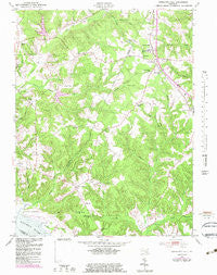Charlotte Hall Maryland Historical topographic map, 1:24000 scale, 7.5 X 7.5 Minute, Year 1953