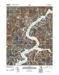 Chestertown Maryland Historical topographic map, 1:24000 scale, 7.5 X 7.5 Minute, Year 2011
