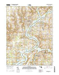 Chestertown Maryland Historical topographic map, 1:24000 scale, 7.5 X 7.5 Minute, Year 2014