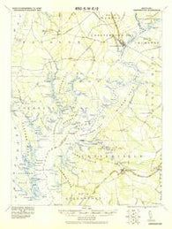 Chestertown Maryland Historical topographic map, 1:62500 scale, 15 X 15 Minute, Year 1920