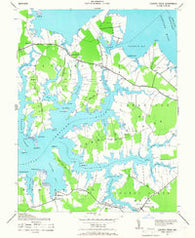 Church Creek Maryland Historical topographic map, 1:24000 scale, 7.5 X 7.5 Minute, Year 1942