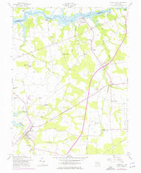 Church Hill Maryland Historical topographic map, 1:24000 scale, 7.5 X 7.5 Minute, Year 1958