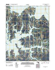 Church Creek Maryland Historical topographic map, 1:24000 scale, 7.5 X 7.5 Minute, Year 2011
