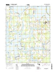 Church Creek Maryland Historical topographic map, 1:24000 scale, 7.5 X 7.5 Minute, Year 2014