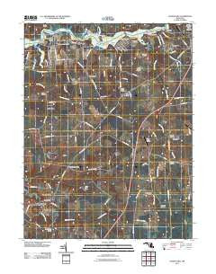 Church Hill Maryland Historical topographic map, 1:24000 scale, 7.5 X 7.5 Minute, Year 2011