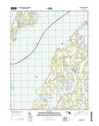 Claiborne Maryland Historical topographic map, 1:24000 scale, 7.5 X 7.5 Minute, Year 2014