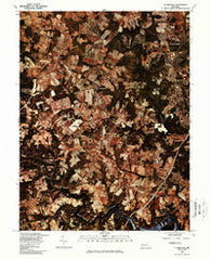 Clarksville Maryland Historical topographic map, 1:24000 scale, 7.5 X 7.5 Minute, Year 1981