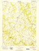 Clarksville Maryland Historical topographic map, 1:24000 scale, 7.5 X 7.5 Minute, Year 1951