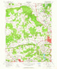 Cockeysville Maryland Historical topographic map, 1:24000 scale, 7.5 X 7.5 Minute, Year 1957