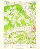 Cockeysville Maryland Historical topographic map, 1:24000 scale, 7.5 X 7.5 Minute, Year 1957