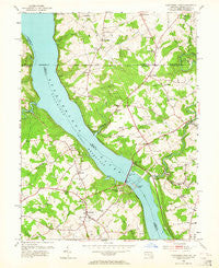 Conowingo Dam Maryland Historical topographic map, 1:24000 scale, 7.5 X 7.5 Minute, Year 1953