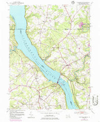 Conowingo Dam Maryland Historical topographic map, 1:24000 scale, 7.5 X 7.5 Minute, Year 1953