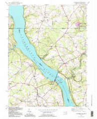 Conowingo Dam Maryland Historical topographic map, 1:24000 scale, 7.5 X 7.5 Minute, Year 1992