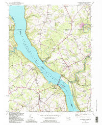 Conowingo Dam Maryland Historical topographic map, 1:24000 scale, 7.5 X 7.5 Minute, Year 1992