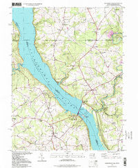 Conowingo Dam Maryland Historical topographic map, 1:24000 scale, 7.5 X 7.5 Minute, Year 1995