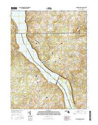 Conowingo Dam Maryland Current topographic map, 1:24000 scale, 7.5 X 7.5 Minute, Year 2016
