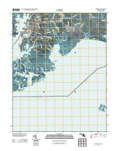 Crisfield Maryland Historical topographic map, 1:24000 scale, 7.5 X 7.5 Minute, Year 2011