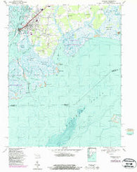 Crisfield Maryland Historical topographic map, 1:24000 scale, 7.5 X 7.5 Minute, Year 1968